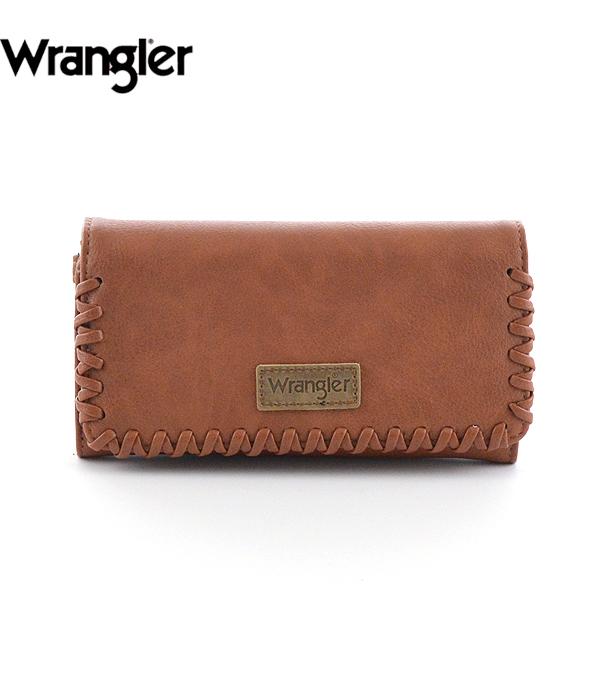 New Arrival :: Wholesale Wrangler Braided Detail Wallet Wristlet