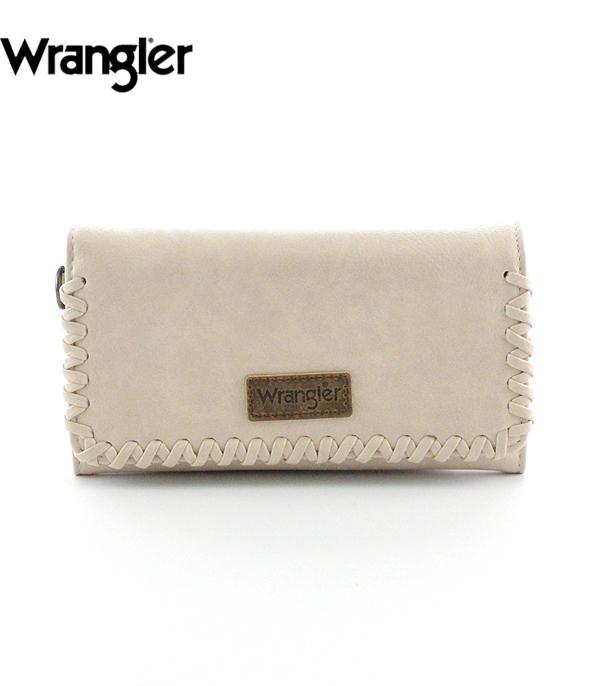 New Arrival :: Wholesale Wrangler Braided Detail Wallet Wristlet