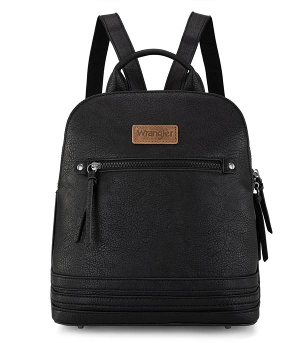 MONTANAWEST BAGS :: WESTERN PURSES :: Wholesale Wrangler Classic Dome Zipper Backpack