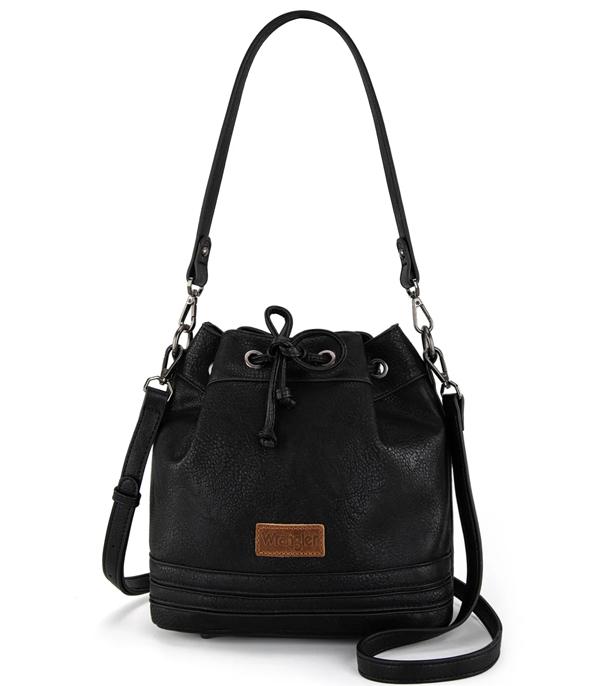 MONTANAWEST BAGS :: WESTERN PURSES :: Wholesale Wrangler Drawstring Crossbody Bag 