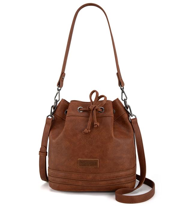 MONTANAWEST BAGS :: WESTERN PURSES :: Wholesale Wrangler Drawstring Crossbody Bag 