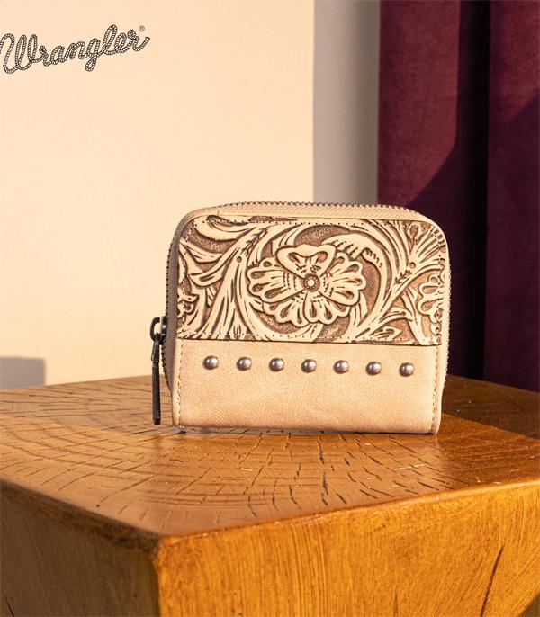 MONTANAWEST BAGS :: MENS WALLETS I SMALL ACCESSORIES :: Wholesale Wrangler Western Tooled Wallet