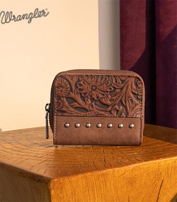 MONTANAWEST BAGS :: MENS WALLETS I SMALL ACCESSORIES :: Wholesale Wrangler Western Tooled Wallet