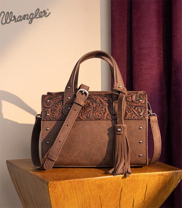 WHAT'S NEW :: Wholesale Wrangler Tooled Tote Crossbody Bag