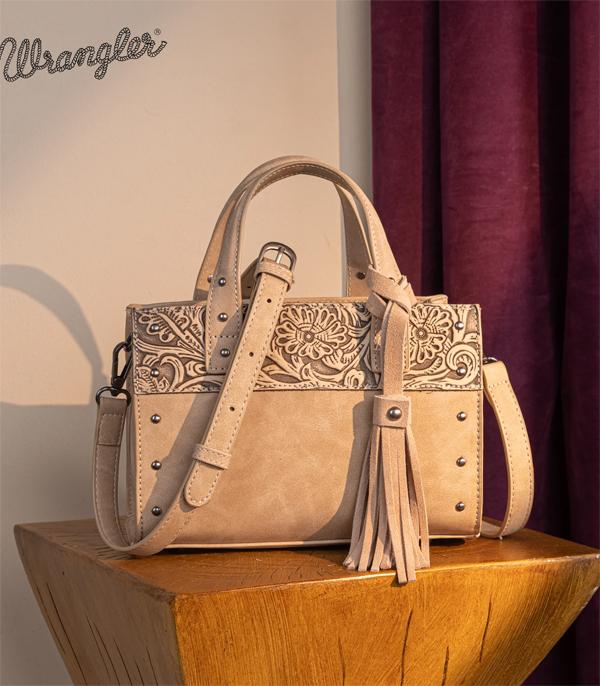 MONTANAWEST BAGS :: WESTERN PURSES :: Wholesale Wrangler Tooled Tote Crossbody Bag