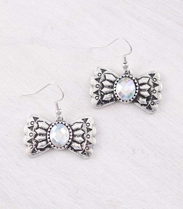 WHAT'S NEW :: Wholesale Western Butterfly Concho Earrings