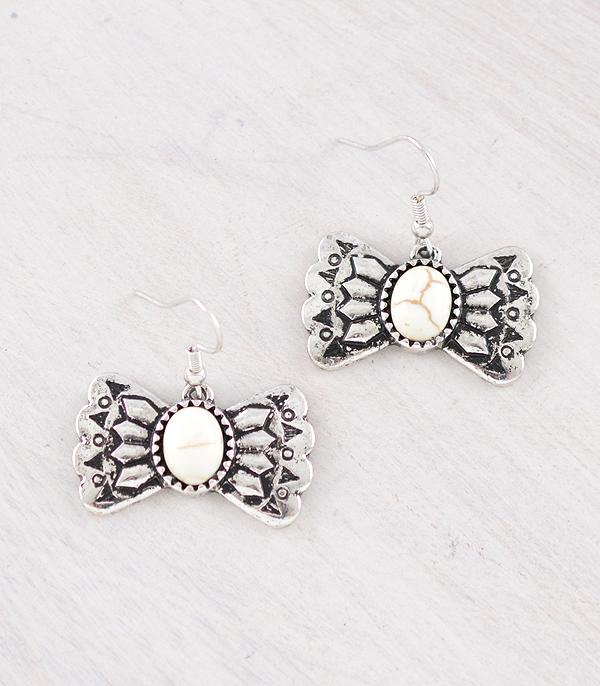 WHAT'S NEW :: Wholesale Western Butterfly Concho Earrings