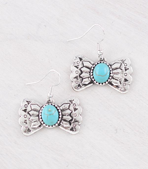 WHAT'S NEW :: Wholesale Western Butterfly Concho Earrings