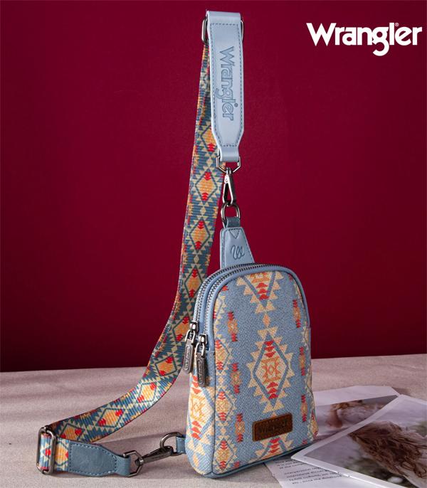 MONTANAWEST BAGS :: WESTERN PURSES :: Wholesale Wrangler Aztec Sling Bag