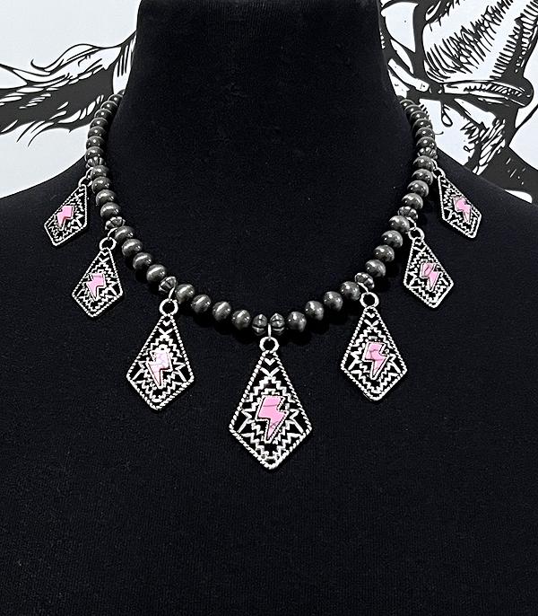 WHAT'S NEW :: Wholesale Western Aztec Bolt Necklace