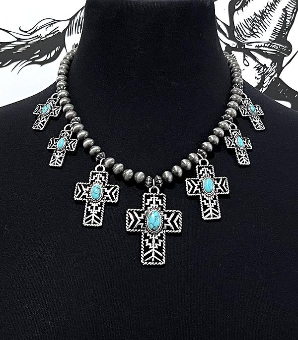 WHAT'S NEW :: Wholesale Western Aztec Cross Necklace