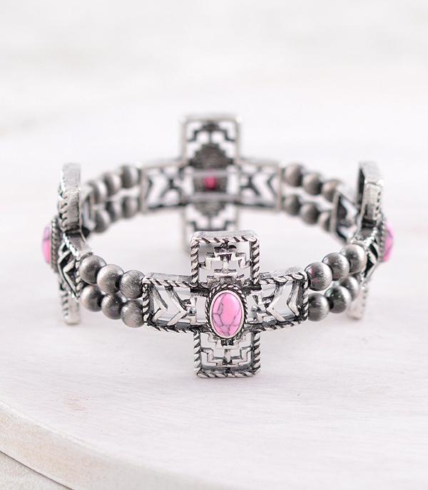 WHAT'S NEW :: Wholesale Western Aztec Cross Bracelet