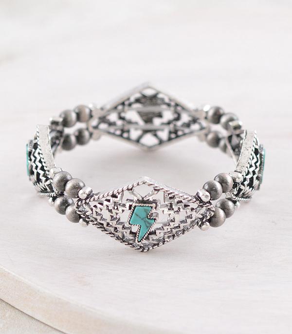 WHAT'S NEW :: Wholesale Western Aztec Bolt Bracelet