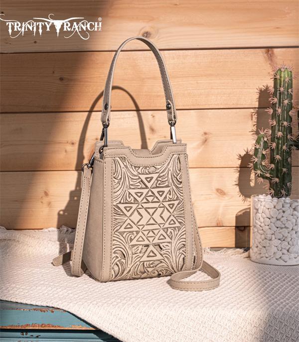 WHAT'S NEW :: Wholesale Trinity Ranch Aztec Tooled Mini Bag