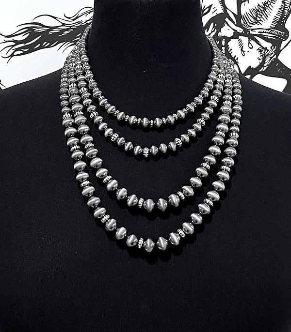 WHAT'S NEW :: Wholesale Western Navajo Pearl Layered Necklace