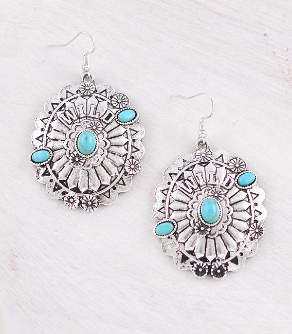 WHAT'S NEW :: Wholesale Western Wild Concho Earrings