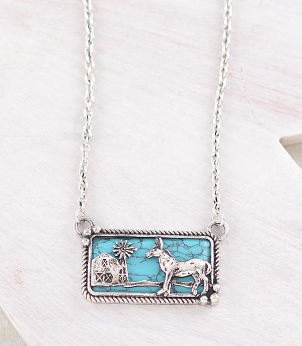 WHAT'S NEW :: Wholesale Western Donkey Stone Necklace