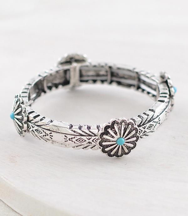 New Arrival :: Wholesale Western Concho Bracelet