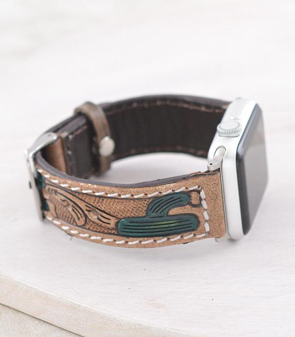 <font color=BLUE>WATCH BAND/ GIFT ITEMS</font> :: SMART WATCH BAND :: Wholesale Western Leather Apple Watch Band