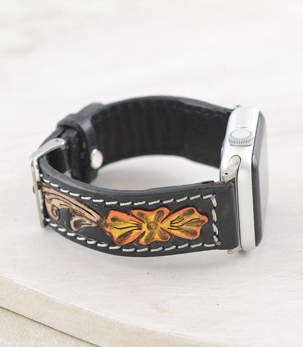 <font color=BLUE>WATCH BAND/ GIFT ITEMS</font> :: SMART WATCH BAND :: Wholesale Western Leather Apple Watch Band