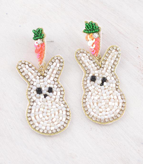 New Arrival :: Wholesale Easter Peep Bead Earrings