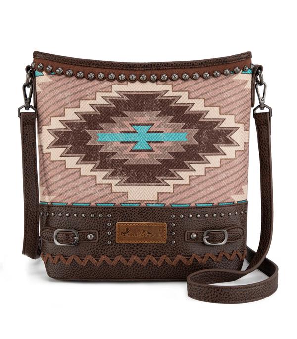 New Arrival :: Wholesale Montana West Aztec Crossbody Bag