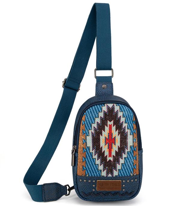 MONTANAWEST BAGS :: WESTERN PURSES :: Wholesale Montana West Aztec Sling Bag