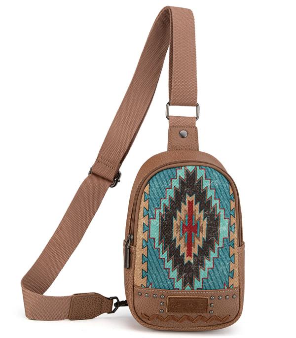 New Arrival :: Wholesale Montana West Aztec Sling Bag