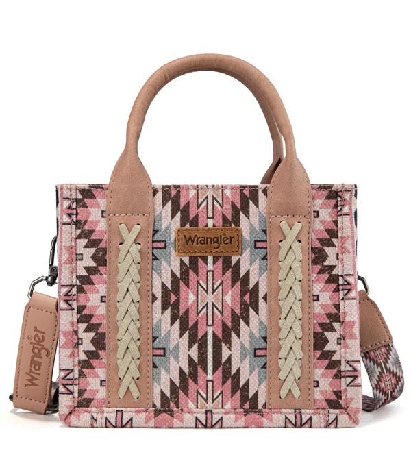 MONTANAWEST BAGS :: WESTERN PURSES :: Wholesale Wrangler Southwestern Mini Crossbody Bag