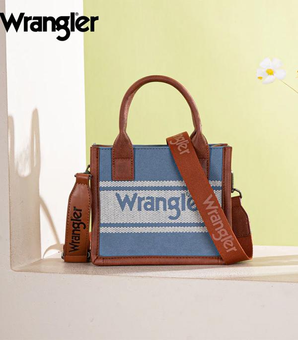 WHAT'S NEW :: Wholesale Wrangler Logo Mini Canvas Tote