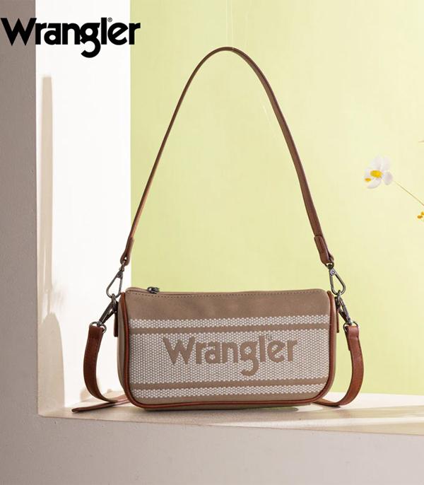 MONTANAWEST BAGS :: WESTERN PURSES :: Wholesale Wrangler Logo Hobo Crossbody Bag