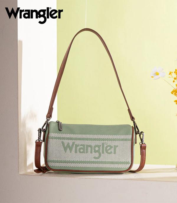 MONTANAWEST BAGS :: WESTERN PURSES :: Wholesale Wrangler Logo Hobo Crossbody Bag