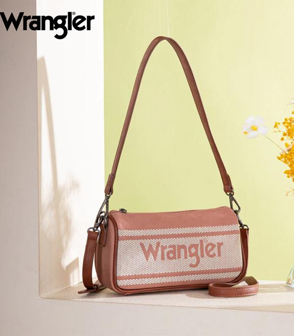 New Arrival :: Wholesale Wrangler Logo Hobo Crossbody Bag