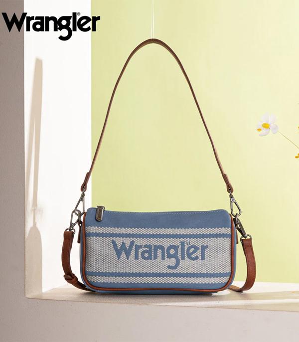 New Arrival :: Wholesale Wrangler Logo Hobo Crossbody Bag