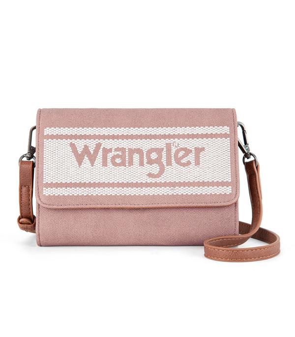 MONTANAWEST BAGS :: CROSSBODY BAGS :: Wholesale Wrangler Logo Wallet Crossbody