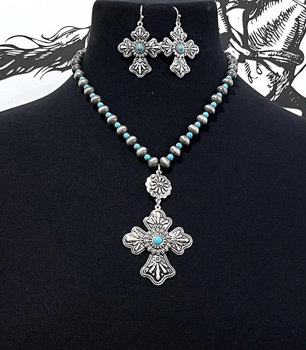 WHAT'S NEW :: Wholesale Western Cross Necklace Set