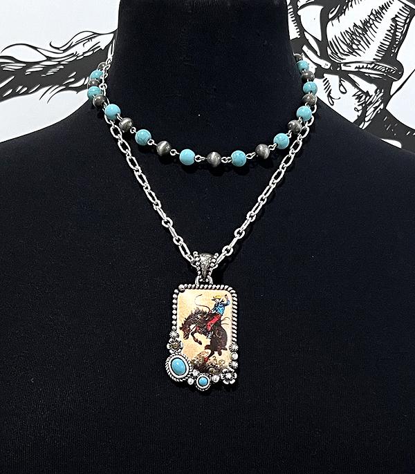 WHAT'S NEW :: Wholesale Western Vintage Cowboy Necklace