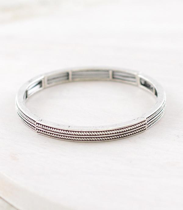 WHAT'S NEW :: Wholesale Stripe Textured Stackable Bracelet