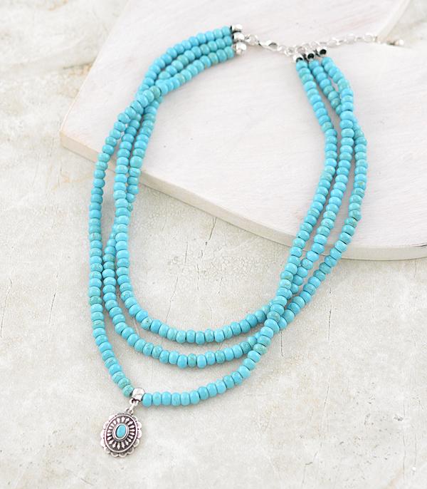 WHAT'S NEW :: Wholesale Western Turquoise Layered Necklace