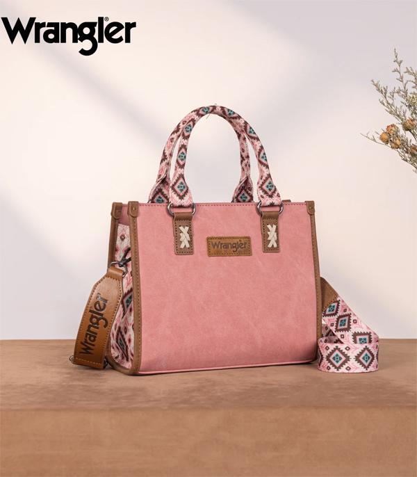 New Arrival :: Wholesale Wrangler Aztec Tote Crossbody Bag