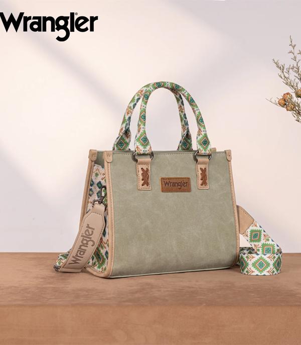 New Arrival :: Wholesale Wrangler Aztec Print Tote Crossbody