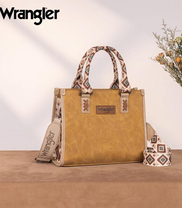 New Arrival :: Wholesale Wrangler Aztec Print Tote Crossbody