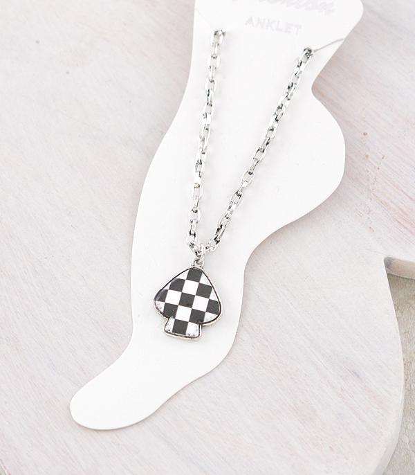 WHAT'S NEW :: Wholesale Western Ace Spade Charm Anklet