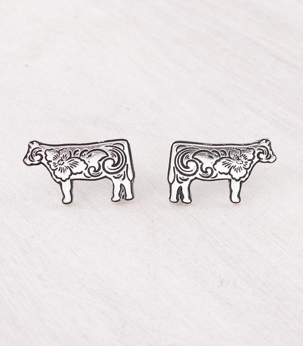 WHAT'S NEW :: Wholesale Tooling Cow Earrings