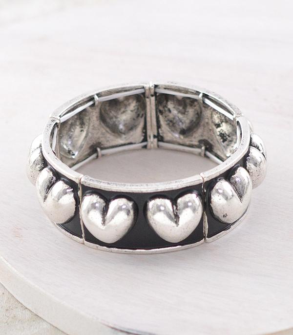 WHAT'S NEW :: Wholesale Western Heart Bubble Concho Bracelet