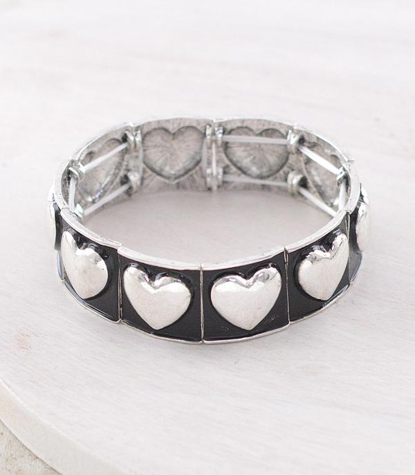 New Arrival :: Wholesale Tipi Brand Heart Concho Bracelet 