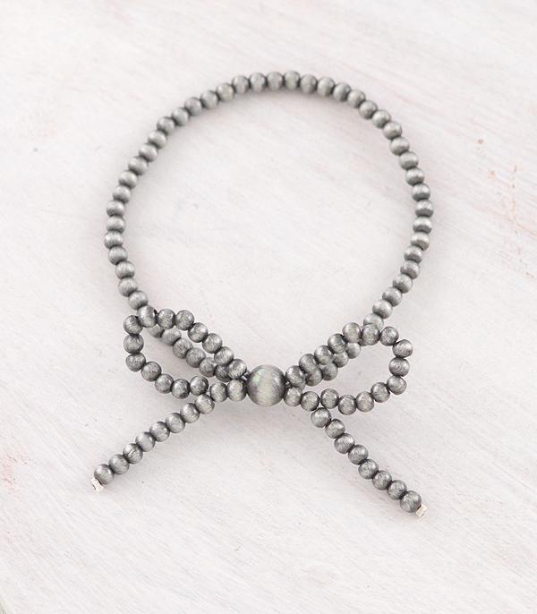 BRACELETS :: STRETCH-BEAD :: Wholesale Western Navajo Pearl Bow Bracelet