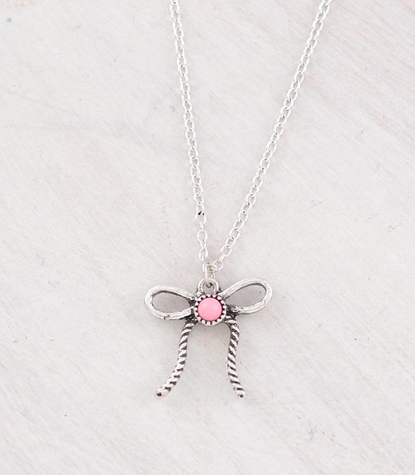 WHAT'S NEW :: Wholesale Western Bow Pendant Necklace