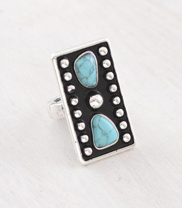 WHAT'S NEW :: Wholesale Western Turquoise Concho Ring